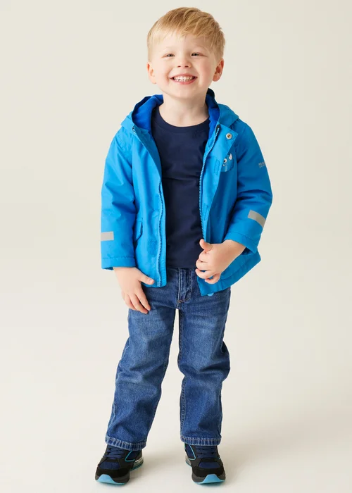 Regatta Marine Kids' Animal Rainy Day Waterproof Insulated Jacket (6-72 months) - 24 - 36 MONTHS Image 3