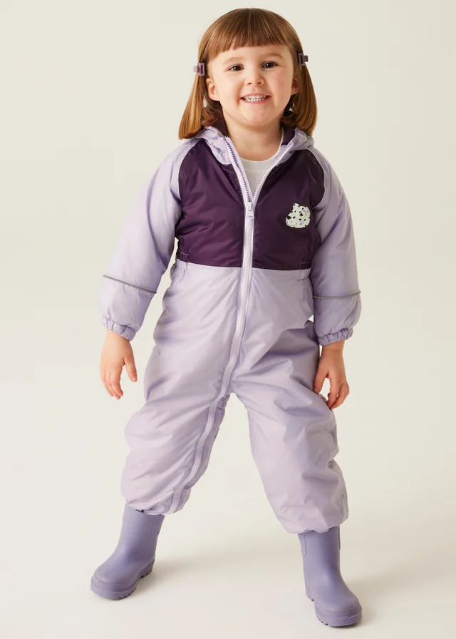 Regatta Lavender Kids' Mudplay III Breathable All in 1 (6-72 months)