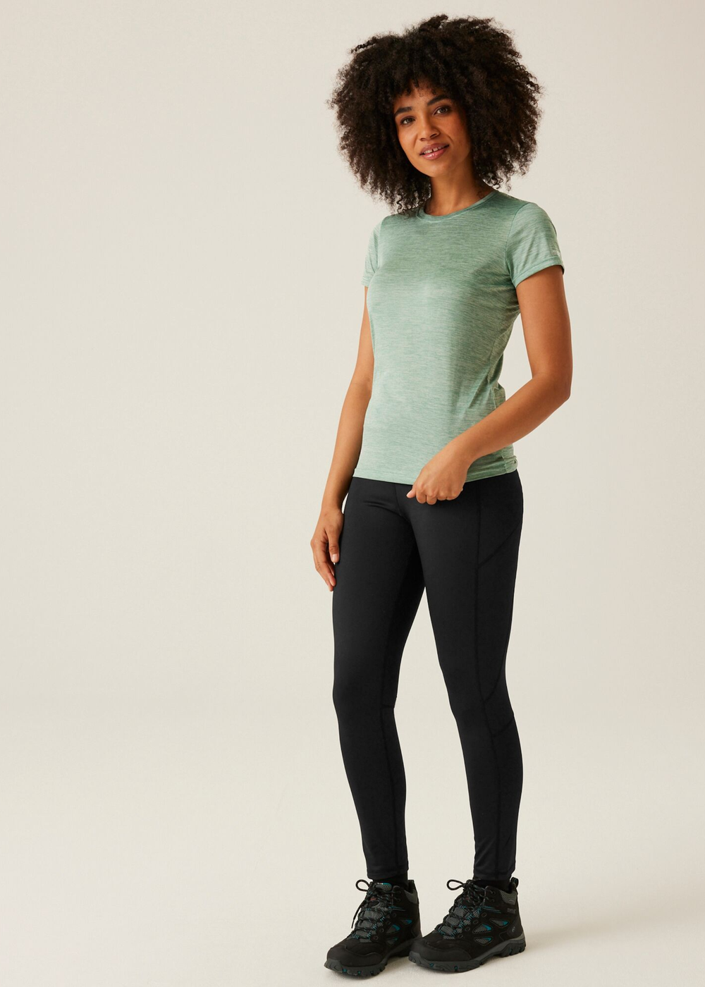 Regatta Black Holeen II Winter Leggings - 8 Image 4