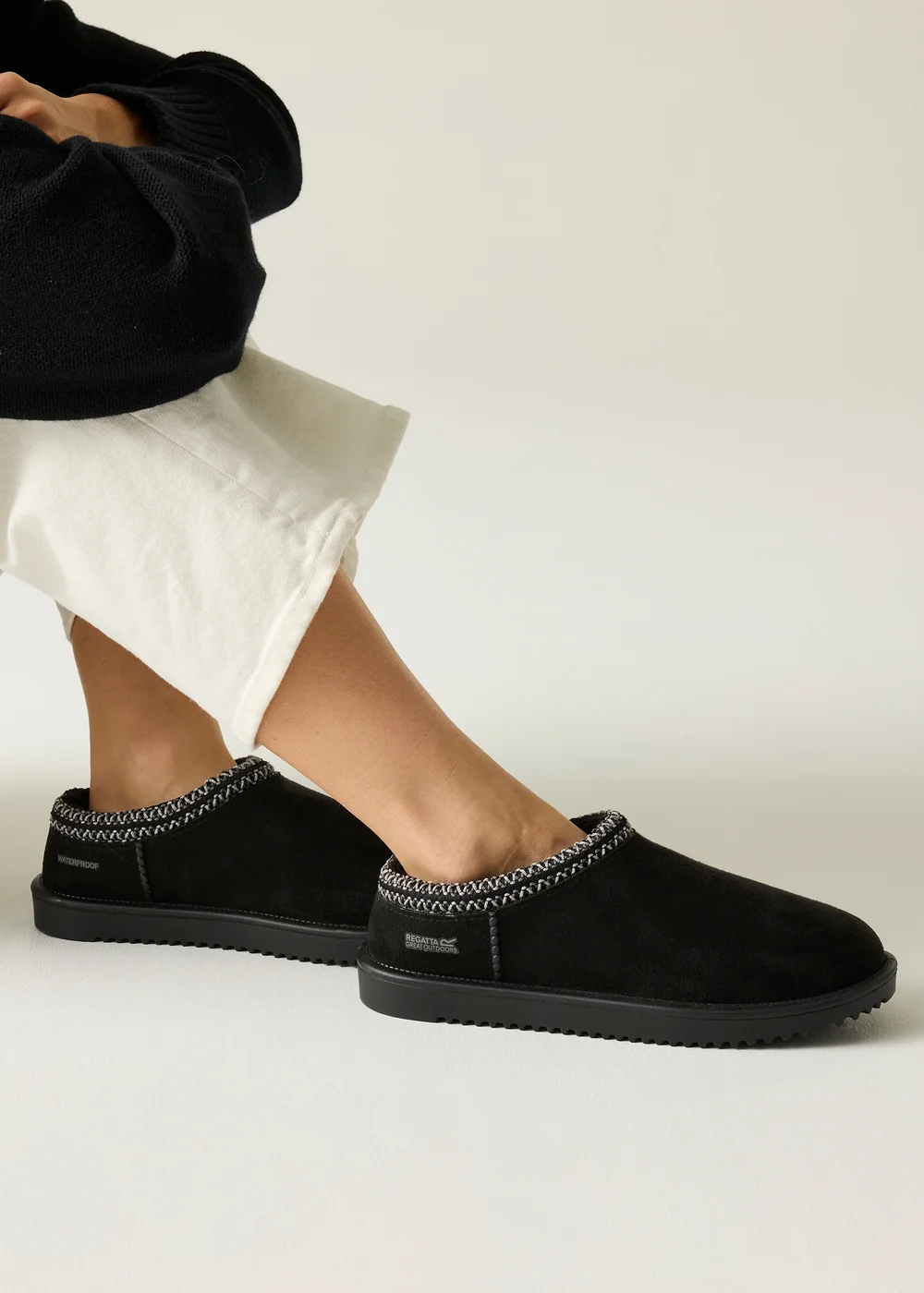Regatta Black Women's Risley Waterproof Mule - 4 Image 3