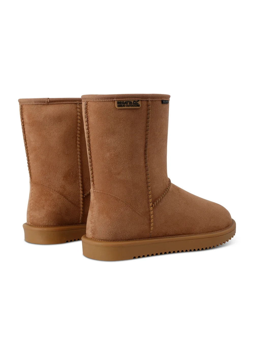 Regatta Burnt Tan Risley Mid Waterproof Lifestyle boots - 7 Image 6