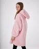 Vanilla Underground Barbie Girls Pink Logo Blanket Hoodie (6 - 13 Years) - Age 9-13 Years Image 2