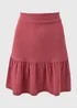 Raspberry Tiered Mini Skirt - Size 20 Image 4