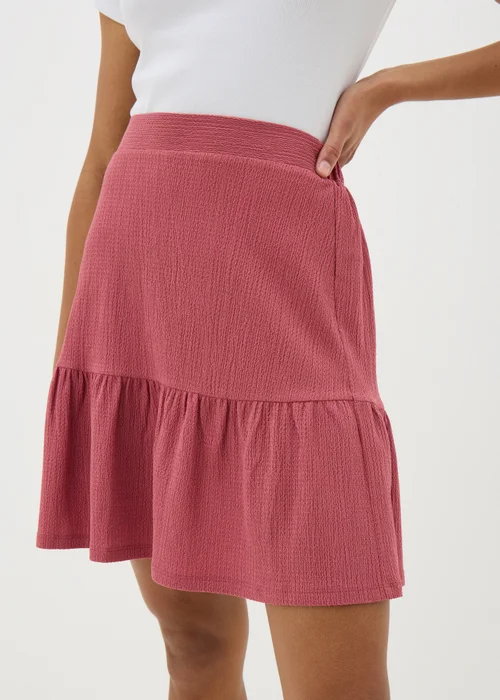 Raspberry Tiered Mini Skirt - Size 20 Image 3