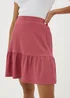 Raspberry Tiered Mini Skirt - Size 20 Image 3