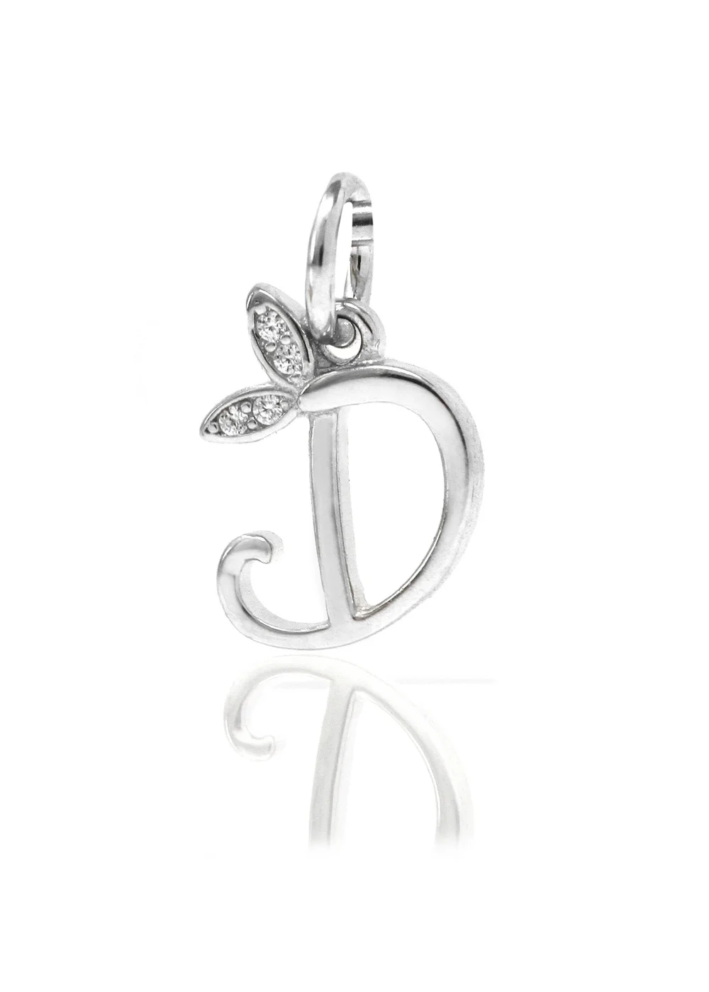 Say It With Silver Winged Initial Z Charm - Y Image 1