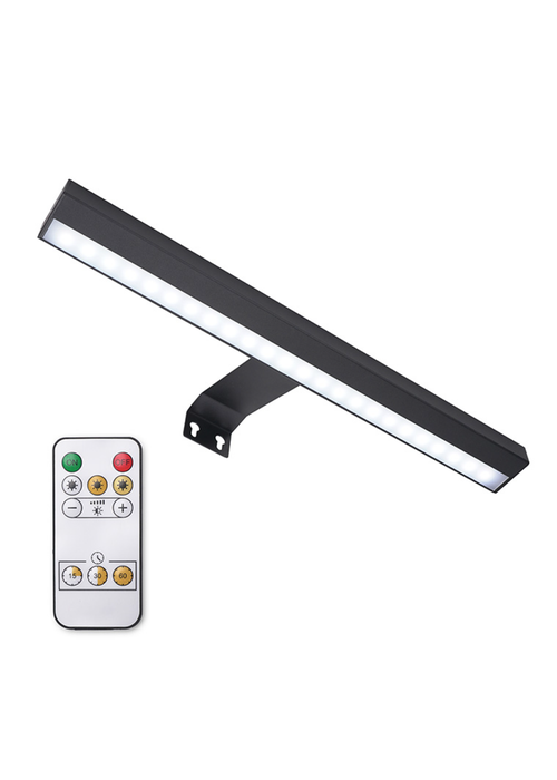 ValueLights Single Black Wall Light Integrated LED (4cm x 40cm x 16.5cm) - One Size Image 2