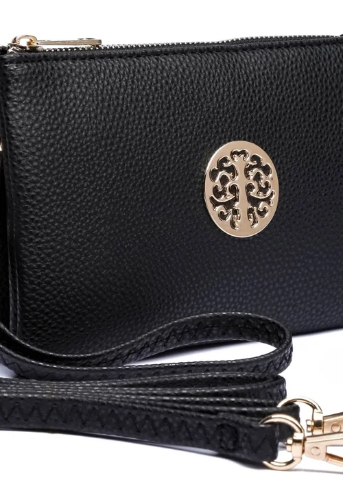 Raffaella Black Clutch Purse - One Size Image 2