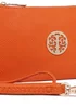 Raffaella Orange Clutch Purse - One Size Image 2