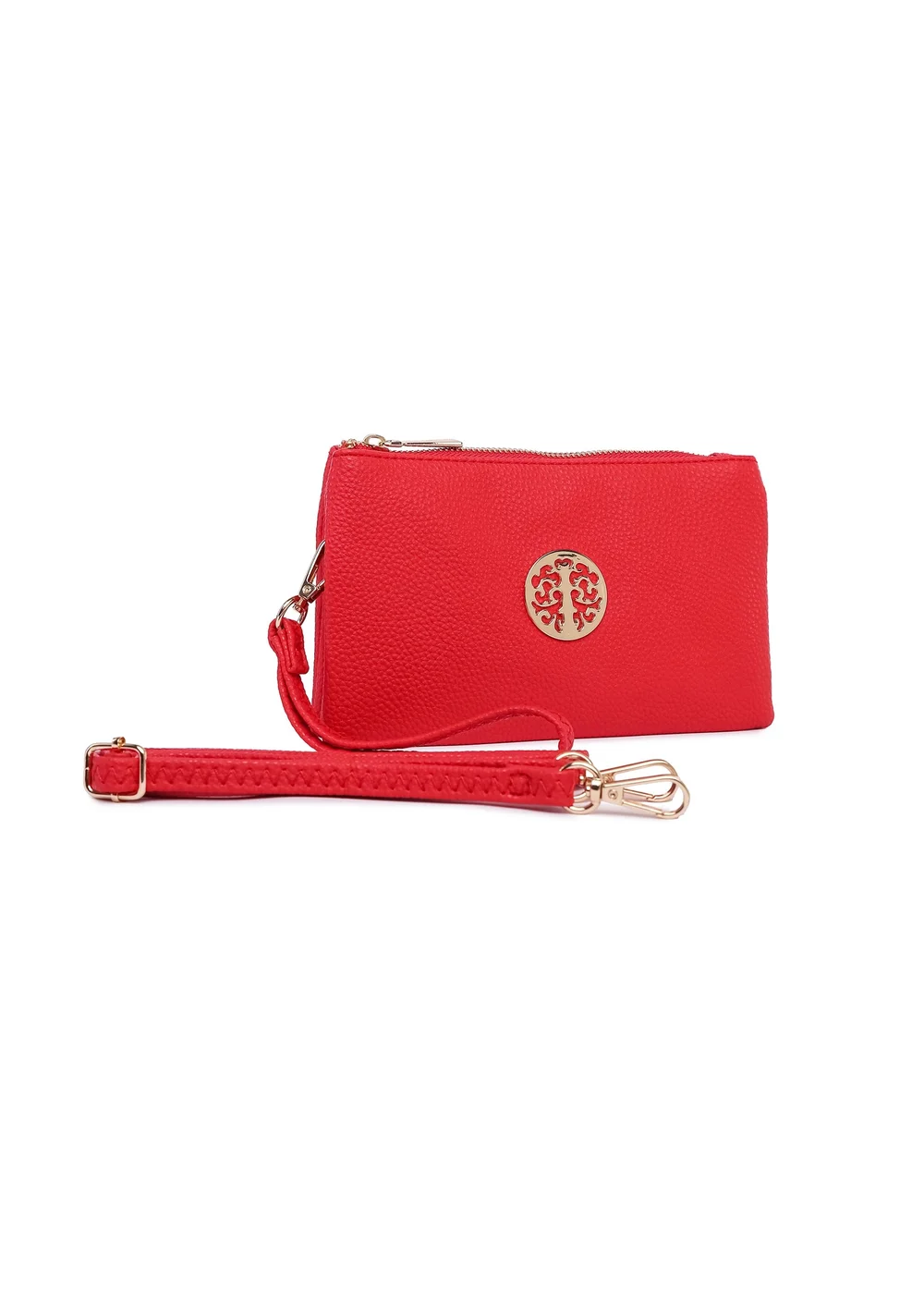 Raffaella Red Clutch Purse - One Size Image 1