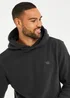 Threadbare Dark Grey Microfleece Overhead Hoodie - Extra Large Image 3