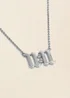 Say It With Silver 11:11 Necklace - IN7 Image 3