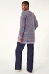 Roman Lavender Spacedye Fluffy Cardigan - Size 12 Image 4