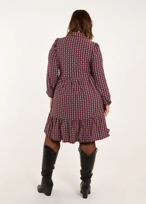Blue Vanilla Red Curve Button Front Smock Dress - 26-28 Image 2