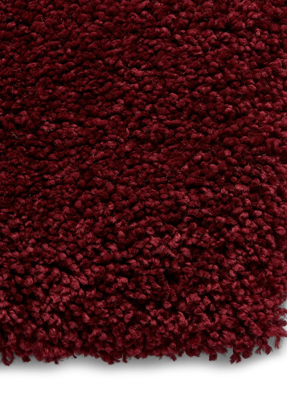 Think Rugs Sierra Ruby Plain Shaggy Rectangle Rug - 80 x 150 Image 5