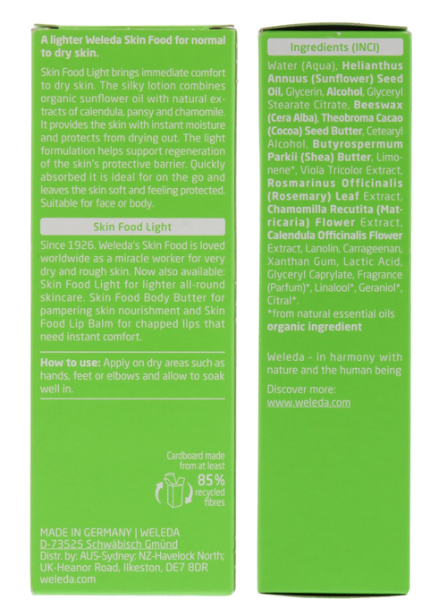 Weleda Skin Food Light (75ml) - 75ml Image 2