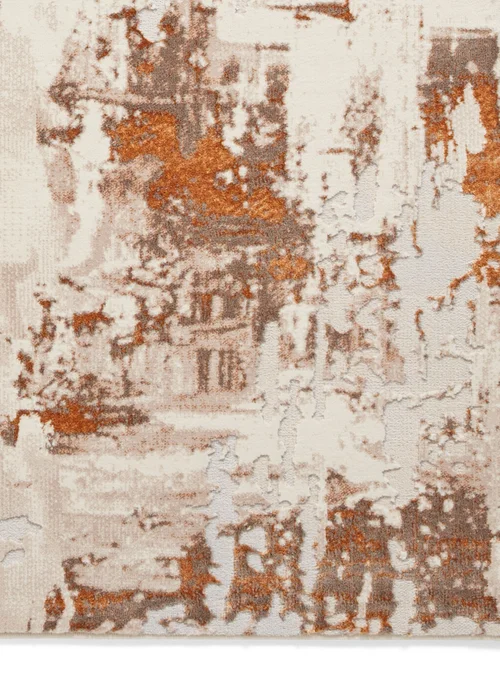 Think Rugs Apollo Bronze/Grey Modern Abstract Rectangle Rug - 120 x 170 Image 5