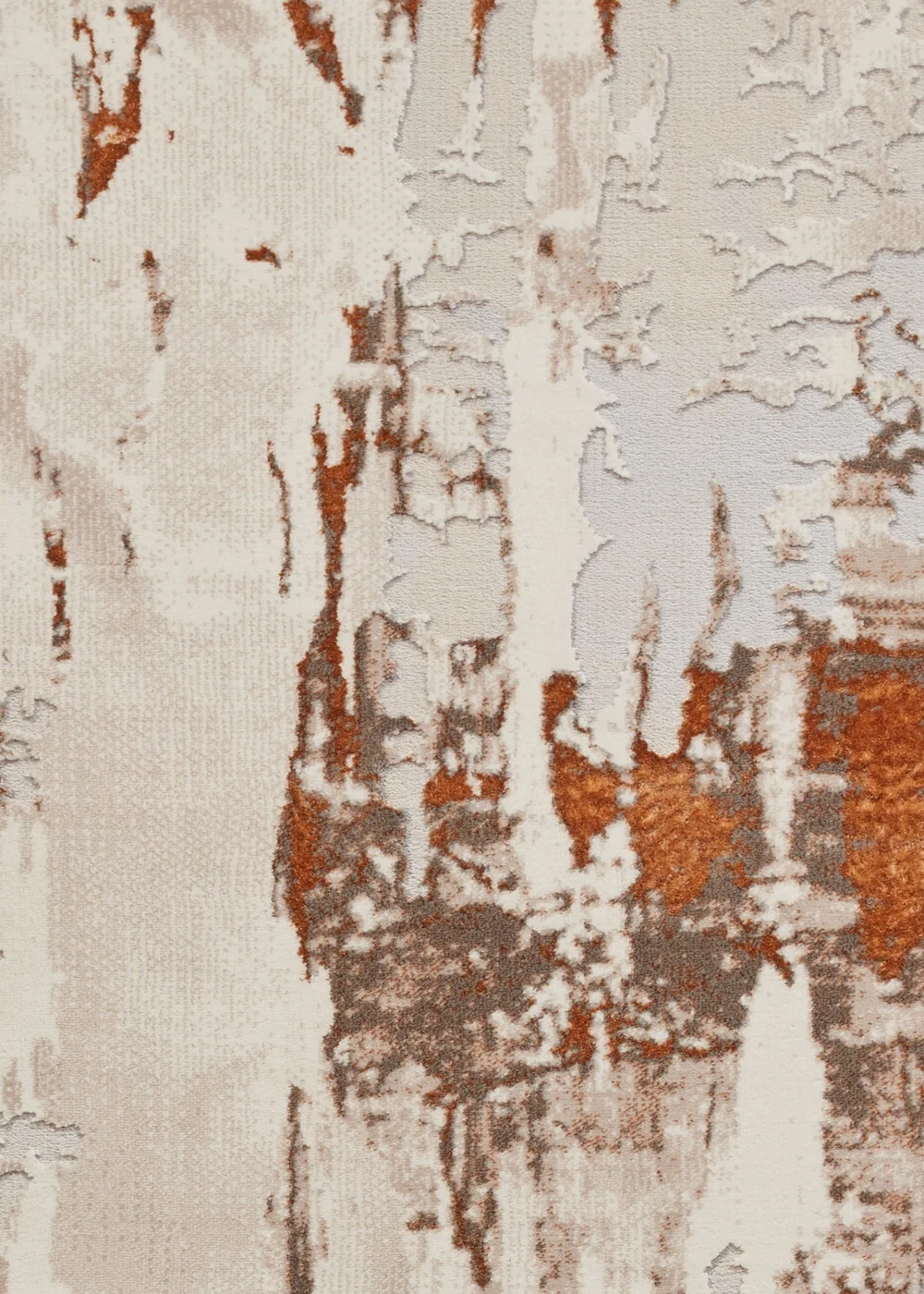Think Rugs Apollo Bronze/Grey Modern Abstract Rectangle Rug - 120 x 170 Image 6