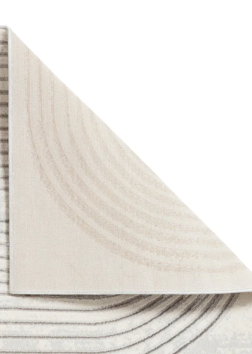 Think Rugs Apollo Grey/Ivory Modern Linear Rectangle Rug - 80 x 150 Image 4