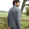 Threadbare Charcoal Shawl Collar Cardigan - Medium Image 2
