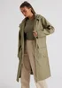 Urban Bliss Khaki Rubberised Raincoat - 10 Image 3