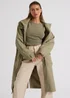 Urban Bliss Khaki Rubberised Raincoat - 10 Image 2