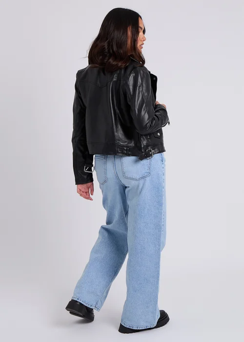 Urban Bliss Black Faux Leather Jacket - 8 Image 4