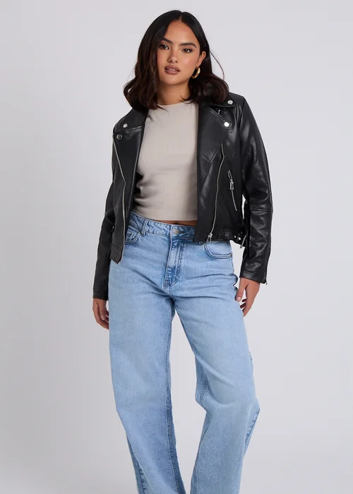 Urban Bliss Black Faux Leather Jacket - 8 Image 1