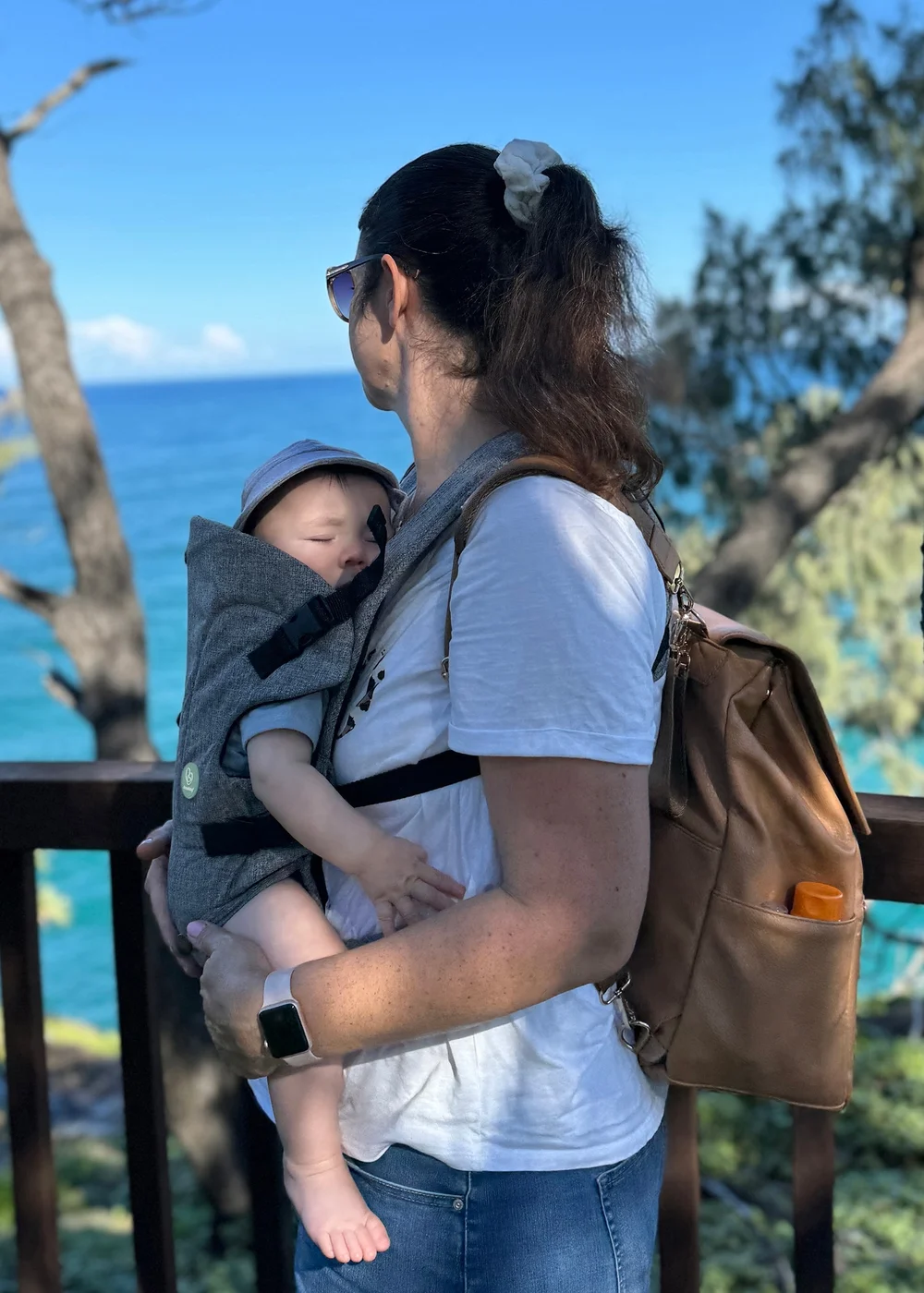 Dreambaby Grey 3-Way Facing Journey Baby Carrier - One Size Image 1