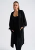 Urban Bliss Black Longline Cardigan - Small Image 4