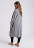 Urban Bliss Grey Longline Cardigan - Small Image 2