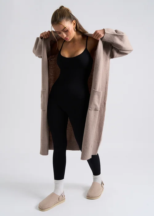 Urban Bliss Mink Longline Cardigan - Small Image 4