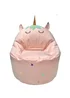 Kaikoo Pink Unicorn Beanbag - One Size Image 1