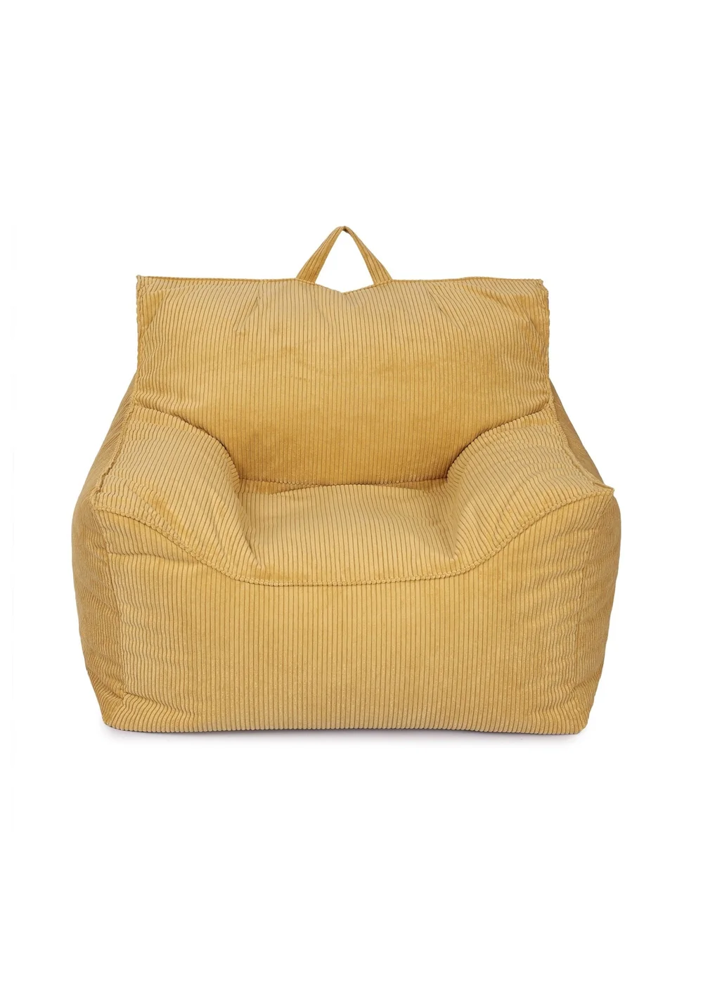 Kaikoo Mustard Cord Chair - One Size Image 1