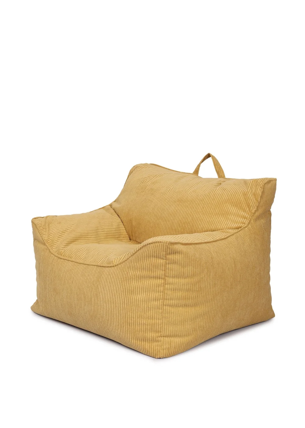 Kaikoo Mustard Cord Chair - One Size Image 2