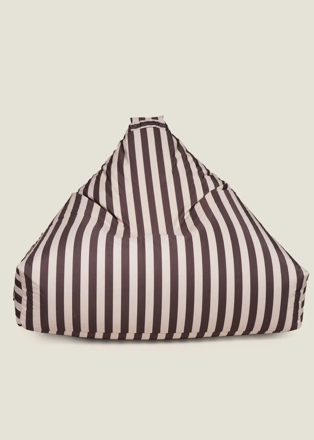 Kaikoo Beige Stripe Sumo Tripod with Pockets - One Size Image 1