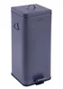 Charles Bentley Dark Blue Retro Steel Square Kitchen Bin - One Size Image 2