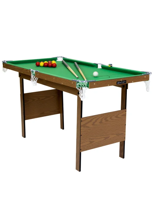Charles Bentley Green Junior Pool Table (4ft) - One Size Image 1