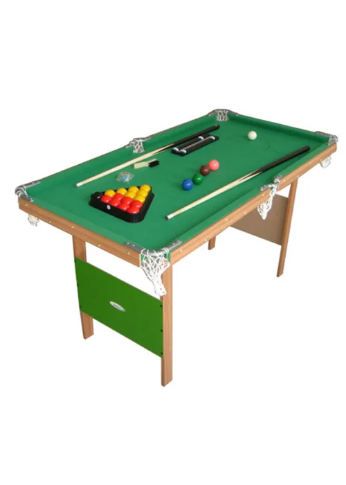 Charles Bentley Green Junior Pool Table (4ft) - One Size Image 4