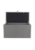 Charles Bentley 190L Grey Outdoor Plastic Storage Box - One Size Image 6