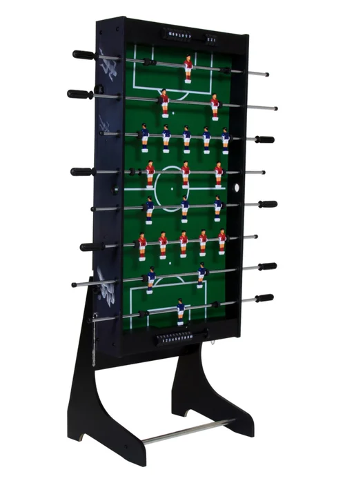 Charles Bentley Premium Folding Football Table (4ft) - One Size Image 4
