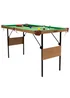 Charles Bentley 6in Pool Table Green (4ft) - One Size Image 1