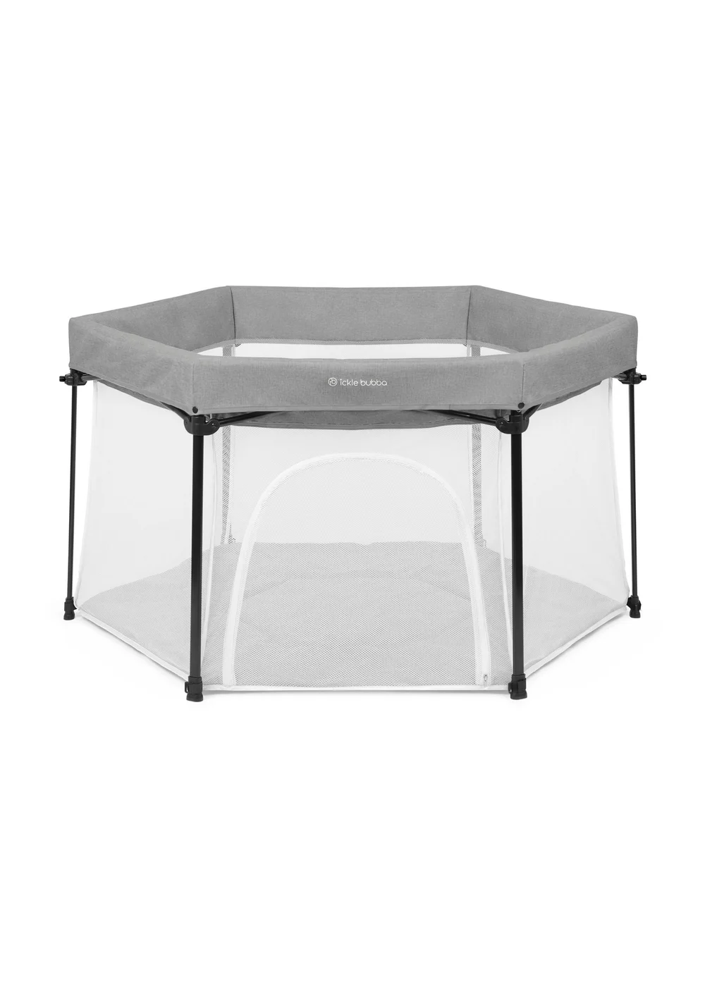 Ickle Bubba Grey Fiesta Pop Up Playpen Space - One Size Image 1