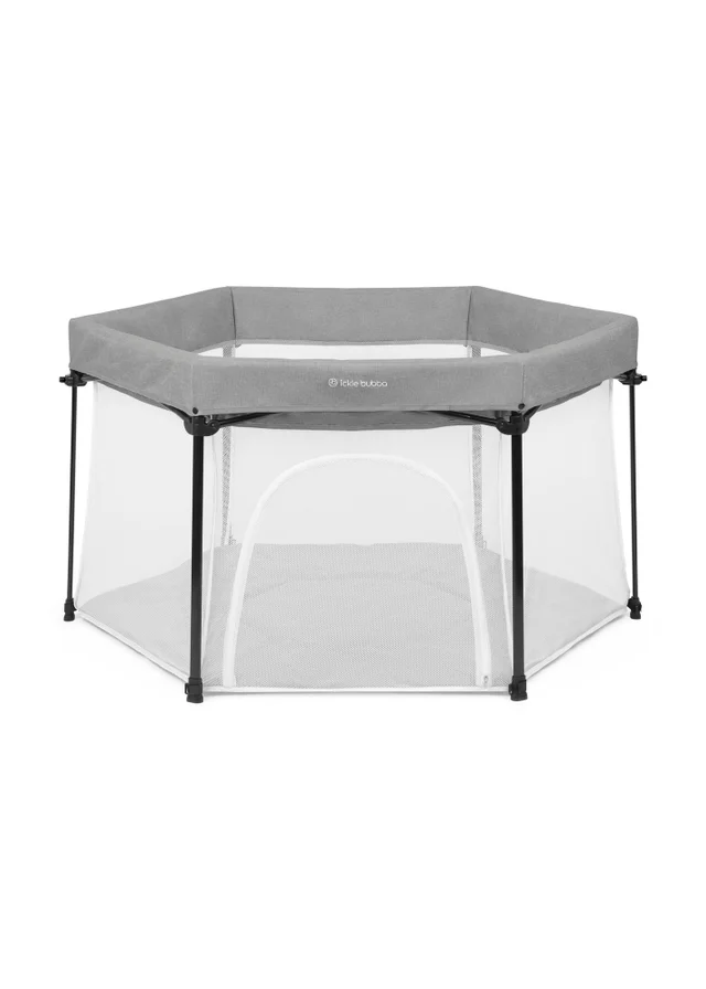 Ickle Bubba Grey Fiesta Pop Up Playpen Space