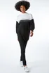 Roman Black Colourblock Embellished Longline Jumper - Size 18 Image 4