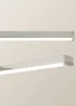 ValueLights Infinity Polished Silver Flush Light Integrated LED (10.5cm x 34cm x 37cm) - One Size Image 4