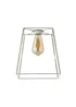 ValueLights Susie Glass Chrome Easy Fit Ceiling Lampshade - One Size Image 2