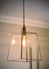 ValueLights Susie Glass Chrome Easy Fit Ceiling Lampshade - One Size Image 3