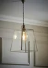 ValueLights Susie Glass Chrome Easy Fit Ceiling Lampshade - One Size Image 1