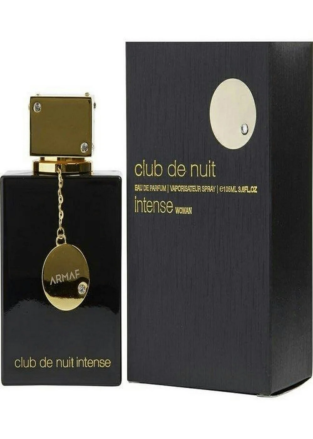 Armaf Black Club De Nuit Intense Woman Eau De Parfum Spray (105ml) - One Size Image 1